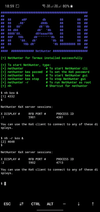NetHunter Rootless Edition ssur Termux
