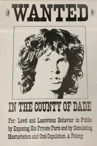 Retrouvez le roi lézard 🦎 Jim Morrison le grand poète
