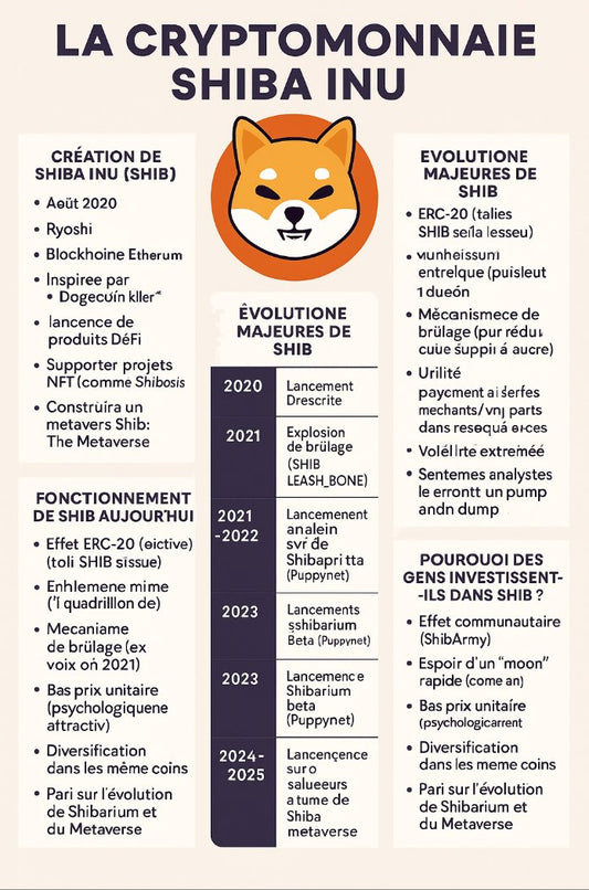 Shiba Inu (SHIB) : la cryptomonnaie à 45 000  000%.