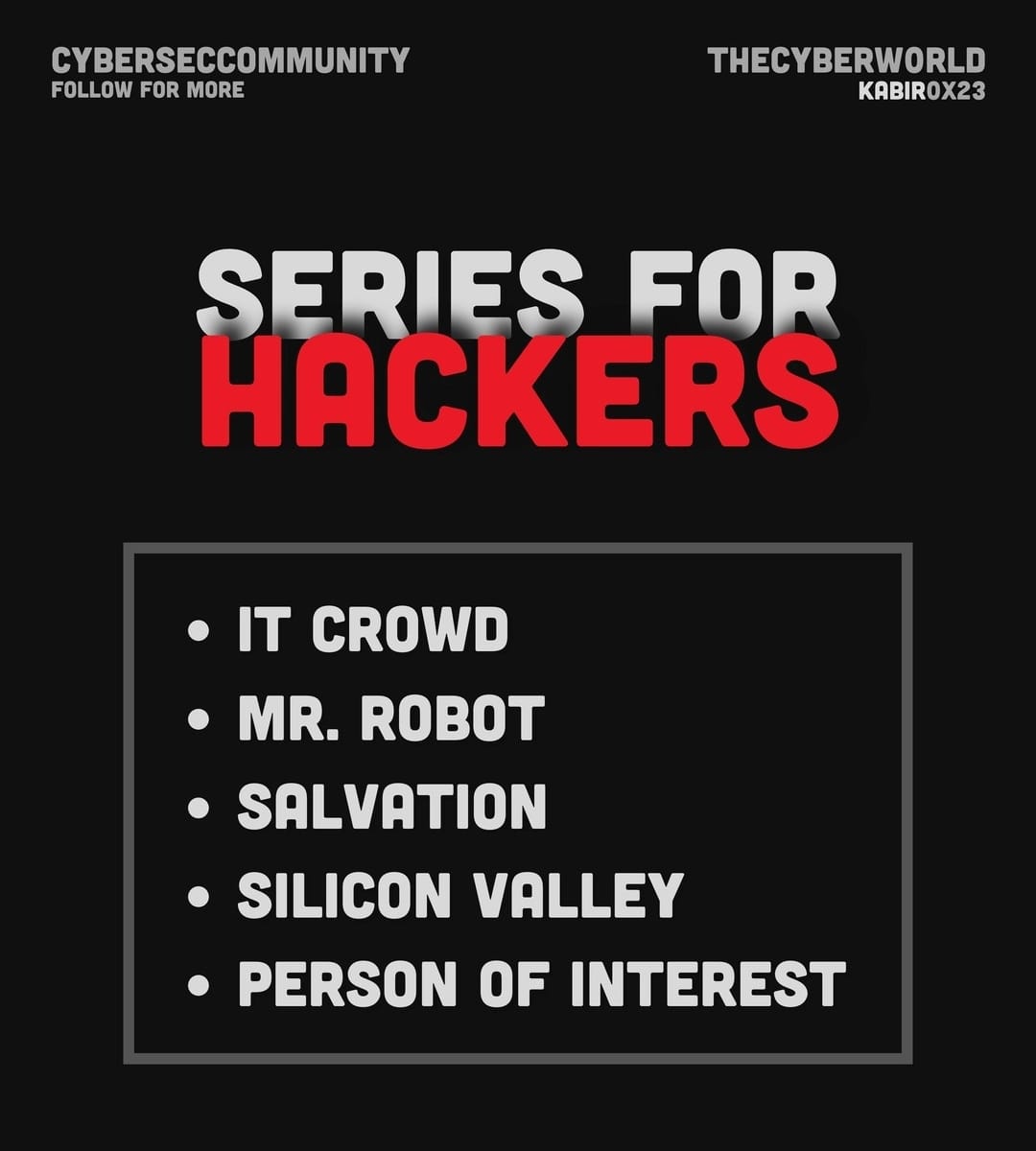 SERIES FOR HACKER